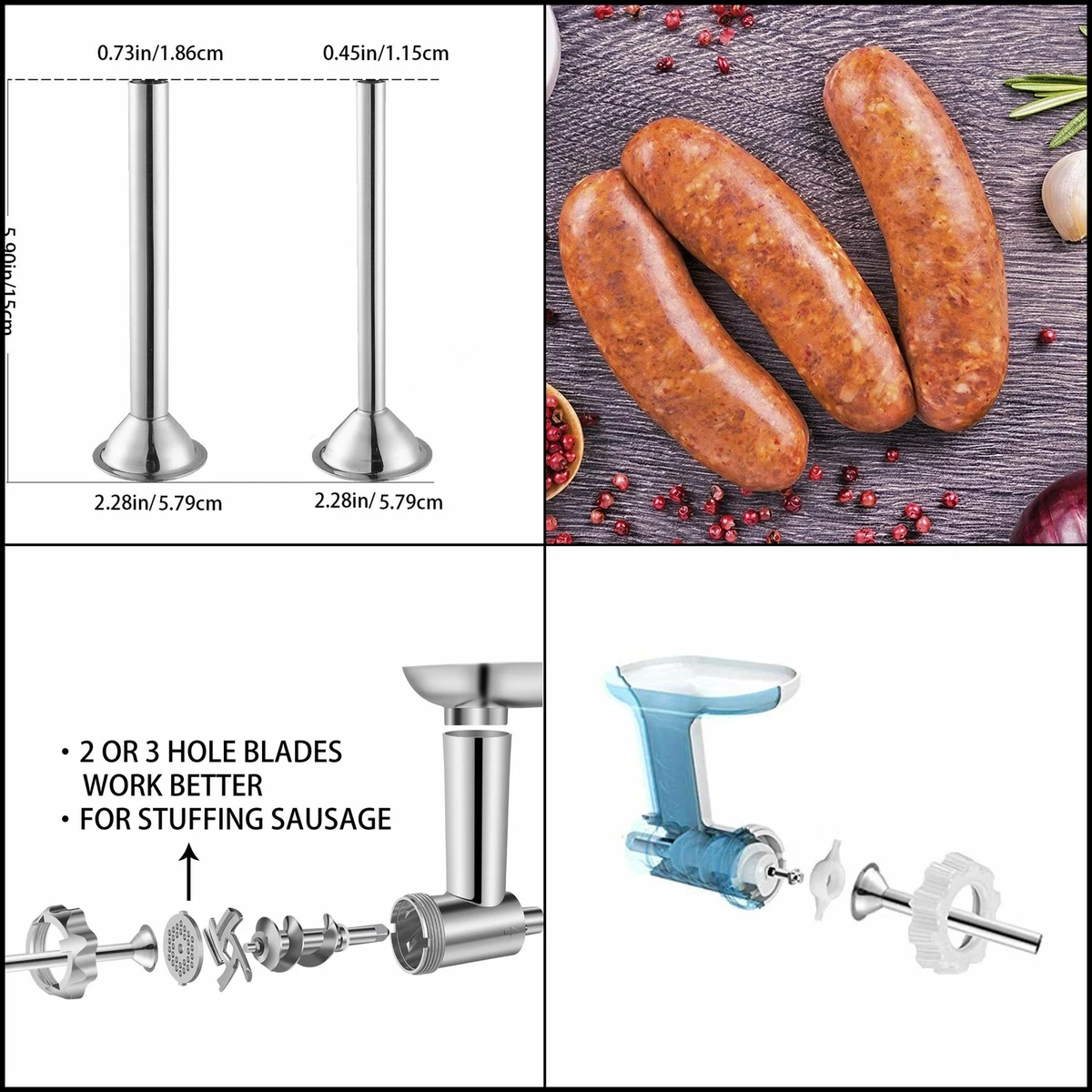 Sausage tube for meat grinder deals