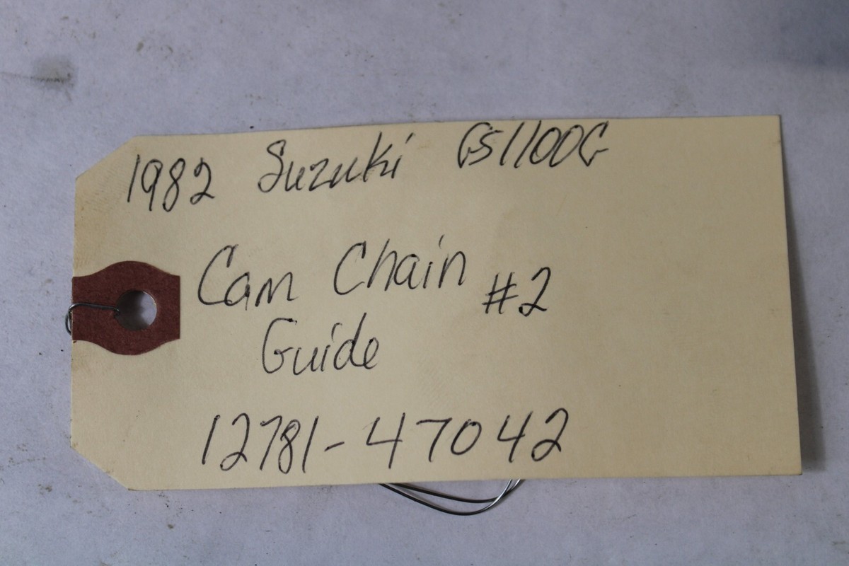 1982 Suzuki GS1100G Z Cam Chain Guide #2 12781-47042 | eBay