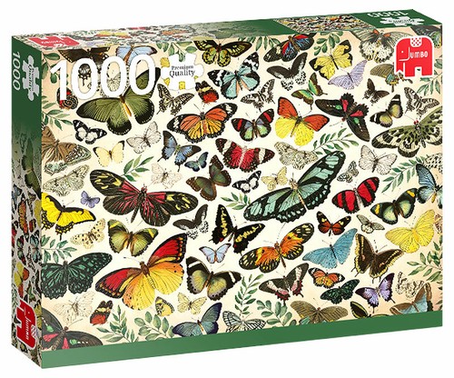 Puzzle Schmetterlings-Collage, 1000 Teile, Falter, Butterfly, Flügel, Jumbo - Bild 2 von 2