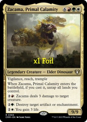 MTG Commander Masters CMM Zacama, Primal Calamity MINT (SELECT) | eBay