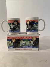 1998 MONOPOLY BOARDWALK PARK PLACE Ceramic Co...