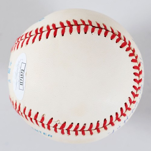 Bob Feller Signed Baseball Indians “11.17.90 '62 H.O.F.” - COA JSA - Picture 3 of 7