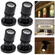 4x 12V LED Interior Spot Reading Light Swivel Camper Van Caravan Boat Motorhome