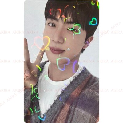 JIN SOLO ALBUM HAPPY JAPAN POB PHOTO CARD POST CARD JPFC JIN SOLO ALBUM HAPPY JAPAN POB PHOTO CARD POST CARD JPFC