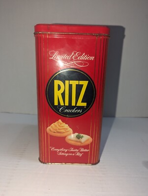 Vintage 1986 Nabisco Limited Edition Ritz Cracker Tin
