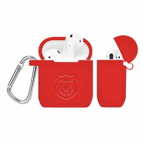 Funda protectora de silicona grabada por la policía para Apple AirPods Gen 1 y 2 - Imagen 17 de 20