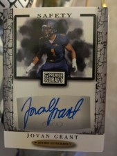 2021 Sage Premier Draft Merrimack rookie Jovan Grant autograph