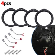 4X Door Speaker Adapter 6.5" Wiring Harness  For Honda Passport Pilot Ridgeline