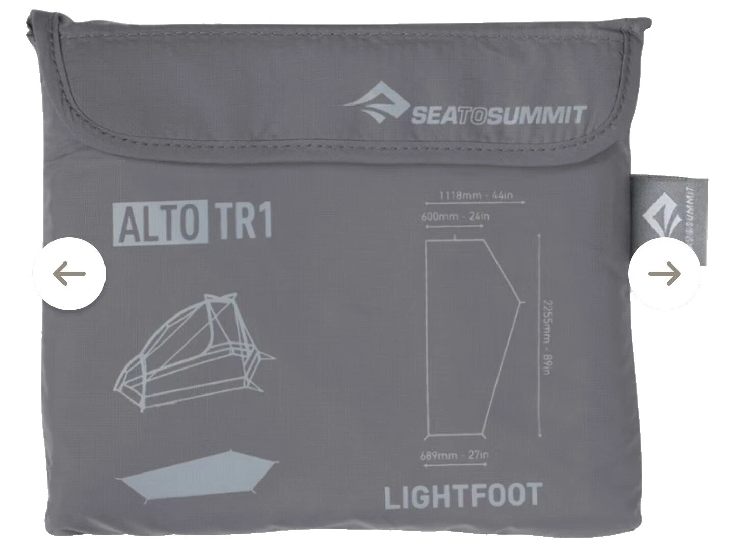 Sea to Summit carpas y toldos de campamento