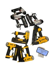 FOR PARTS/REPAIR NOT WORKING Dewalt & Porter Cable 7 Pc. Pneumatic Stapler & Nai
