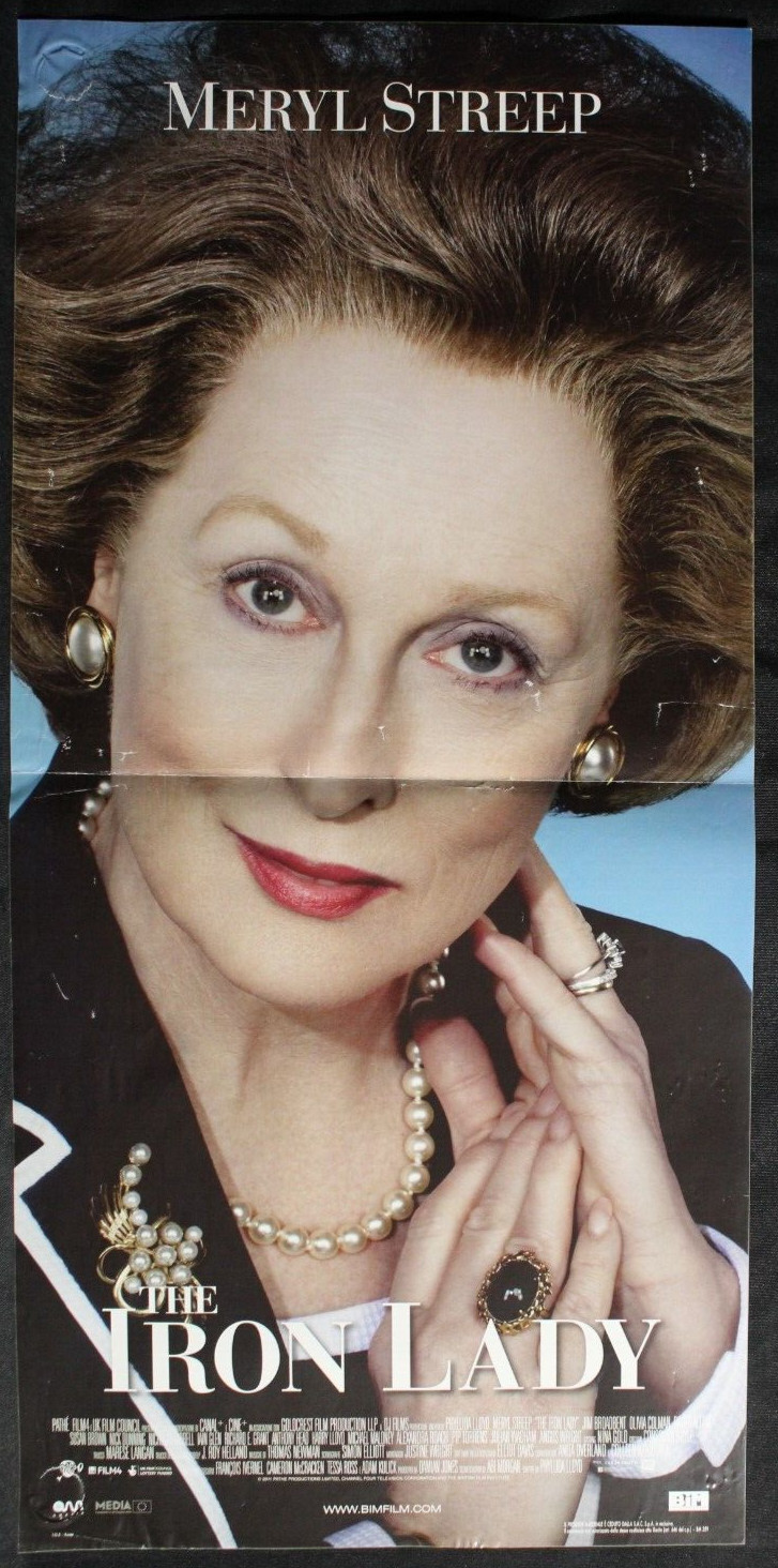 Locandina originale film The Iron Lady (2012) - Regia di Phyllida Lloyd