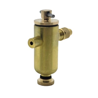 Microcosm M7D Solid Brass Displacement Lubricator for Live Steam Engine