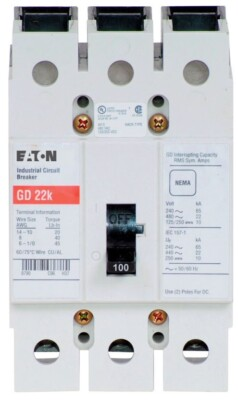 #ad #ad Eaton GD3100K Molded Case Breakers MCCBs $201.31