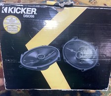2 Kicker DSC68 6 x8  Coaxial Stereo Car Speak...