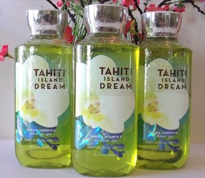 Details About 3 Bath Body Works Tahiti Island Dream Shower Gel