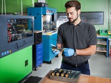 Einspritzdüse Injektor Prüfung Reinigung Test Kontrolle Bosch alle Injektoren