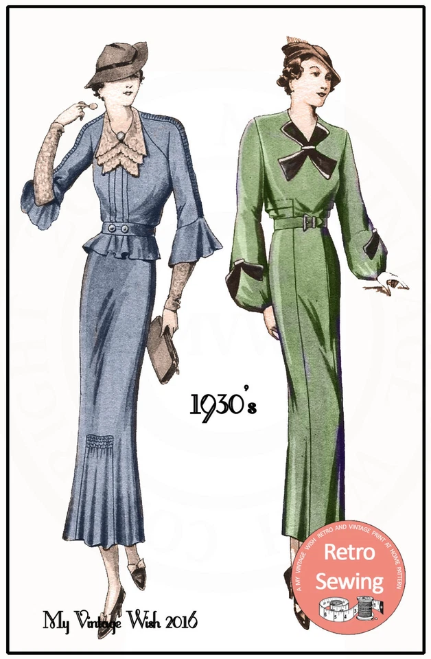 The Haslam System of Dresscutting No. 12 1930s Design Booklet - Image 3 of 4