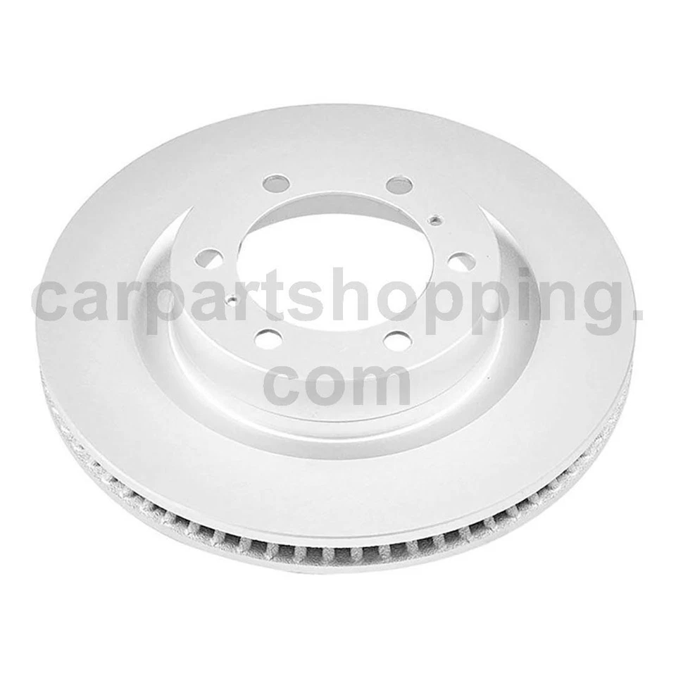 2 передних тормозных диска подходят для Toyota 4Runner 2010 2011 2012 2013 2014 2015 2016 2017 годов выпуска - Изображение 2 из 2