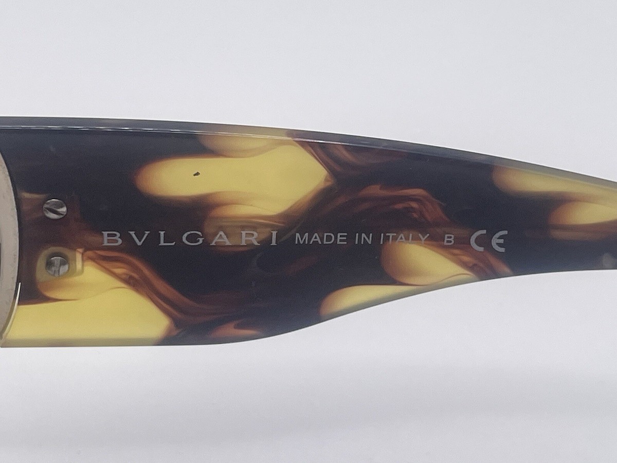 BVLGARI Vintage Sunglass Swarovski Crystal BV 8044-B 5045/73  display picture 1