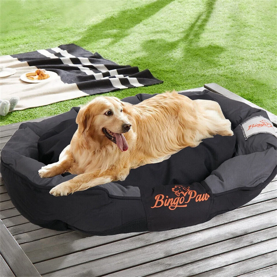 L XL XXL Dog Bed Waterproof Sofa Dog Pet Bolsters Removable Cushion Anti-scratch - Image 4 of 4