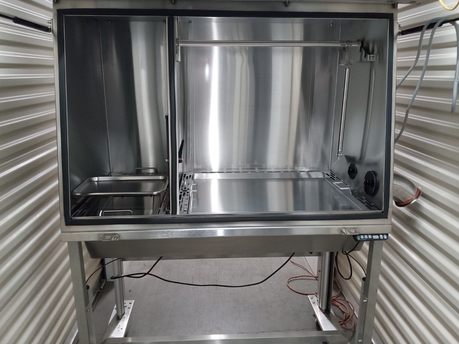 Germfree VF-4USP Laminar Flow Compounding Isolator Glovebox hood