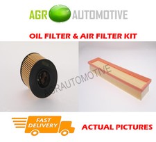 BIO PETROL SERVICE KIT OIL AIR FILTER FOR PEUGEOT 308 SW 1.6 111 BHP 2009-