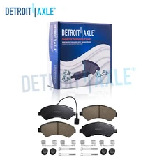 Pair Front Premium Ceramic Brake Pads for 2014 - 2024 Ram ProMaster 2500 3500