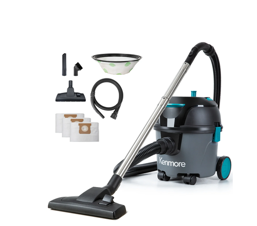 Kenmore KW3010 Bagged Compact Canister Vacuum, 3 Gallon Carpet Cleaner - Picture 2 of 4