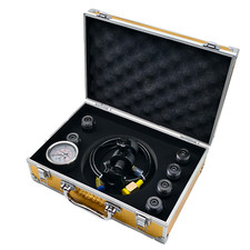 Hydraulic Nitrogen Accumulator Charging Kit,FPU Nitrogen Charging Tool,black