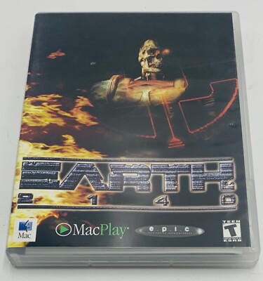 Power Mac G3 OS 8.6 Macplay Earth 2140 RTS Vintage Computer Game