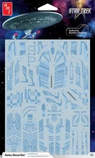 Polar Lights Star Trek U.S.S. Enterprise NCC-1701-D Aztec 1:1400 Decal MKA066