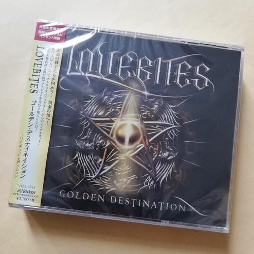 LOVEBITES Golden Destination First Limited Edition CD+Pendant Japan VIZL-1741 - Picture 2 of 4