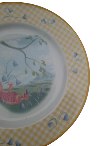 Disney Winnie Pooh China Plate 9 in Piglet Character A. A. Milne & E. H. Shepard - Picture 4 of 8
