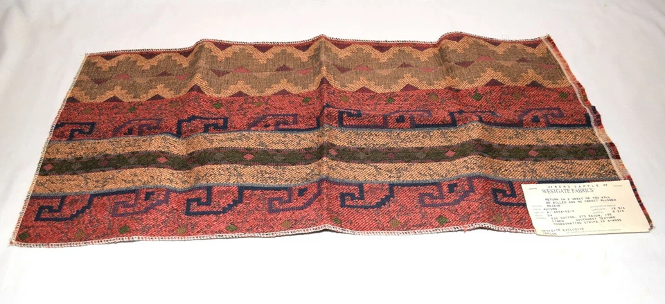 Westgate Lote de 10 Muestras de Tela de Tapicería de Algodón Rayón Lino Foto 2 de 4