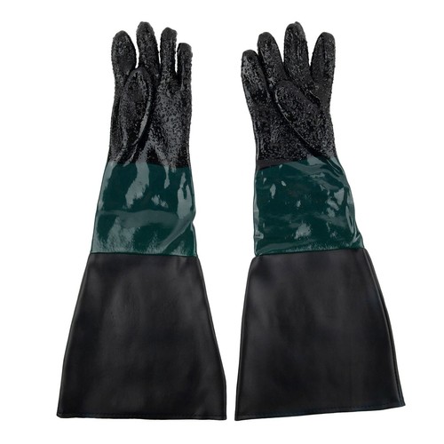 Gloves Sand Blasting Gloves 2 Pcs Clamps 2 Pcs Glove Holders Blast Cabinet - Picture 7 of 17