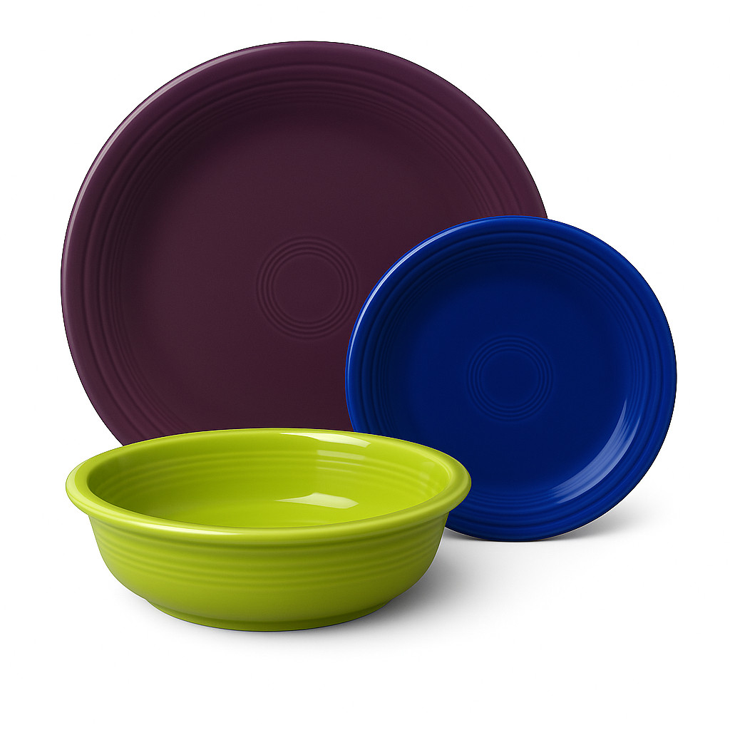 Fiesta 3-Piece Classic Dinnerware set