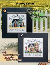 Spring Summer Welcome LFT573 by Stoney Creek cross stitch pattern