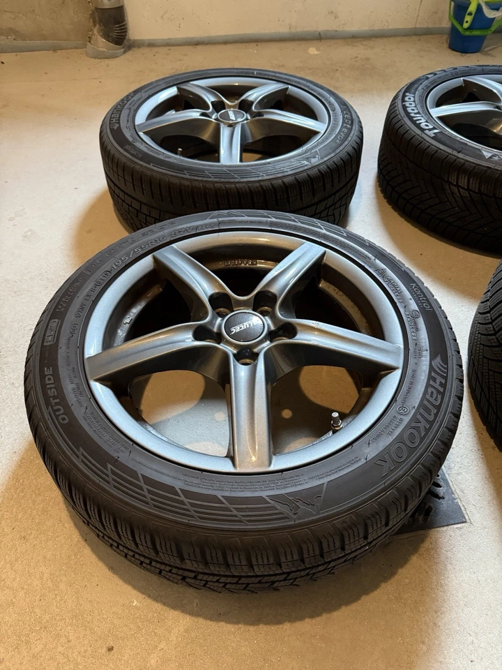 Winterkompletträder Alutec Grip Graphit Grau 6,5x16 - Bild 3 von 4