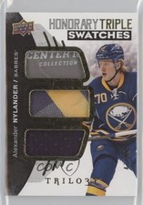 2017 Upper Deck Trilogy Honorary Triple Swatches 47/49 Alexander Nylander 0o5t