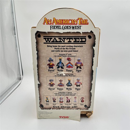 An American Tail Fievel Goes West Fievel Figur Puppe 1991 Tyco Vintage - Bild 2 von 3