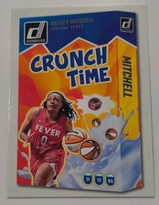 Kelsey Mitchell 2025 Panini Donruss WNBA Crunch Time 6 Indiana Fever Card