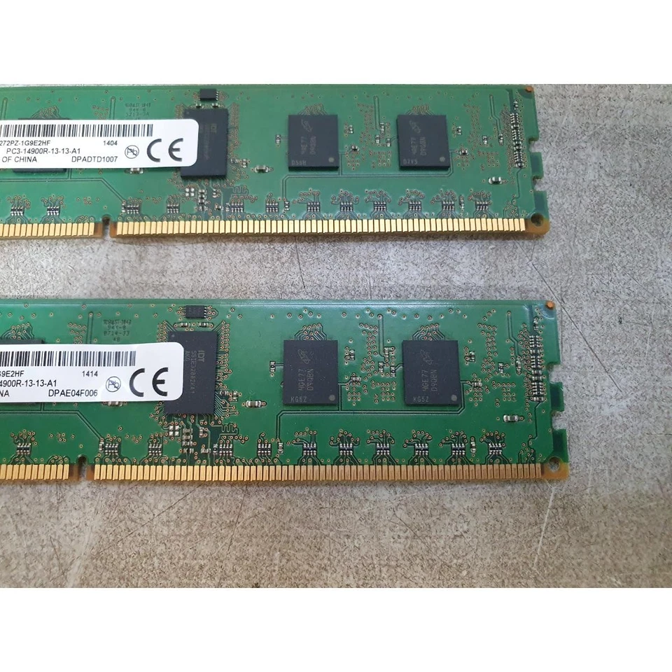 Lot 2 Micron MT9JSF51272PZ-1G9E2HF Memory Module 4GB PC3-14900R 1866MHz 240-Pins - Image 4 of 4