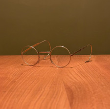 Hadley (Savile Row Algha) WWII Respirator Spectacles | Collectors Circle Frame