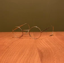 Hadley (Savile Row Algha) WWII Respirator Spectacles | Collectors Circle Frame