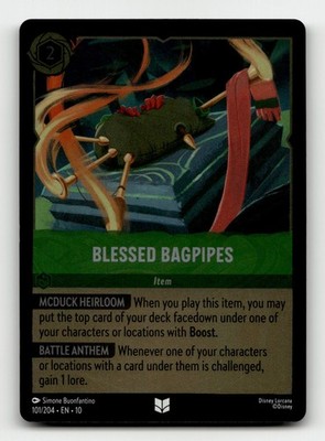 Blessed Bagpipes 101/204 Whispers in the Well Cold Foil