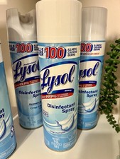 5 - 19oz Lysol Disinfectant Spray 95oz Total 