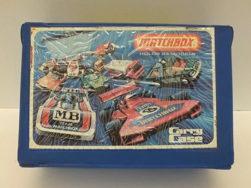LESNEY MATCHBOX 1975 24 CAR CARRY CASE GOOD PLEASE READ DESCRIPTION (A31)