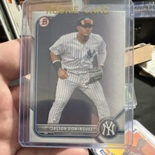 Topps 2022 Bowman #BP-98 Jasson Dominguez New York Yankees Rookie Baseball Card