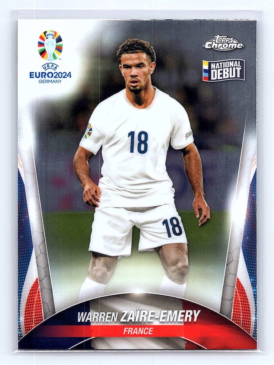 STICKER PANINI FOOT 2024 Rookie Warren Zaire Emery Paris Sg # 334 Toploader 2 EUR 8,99 - FR