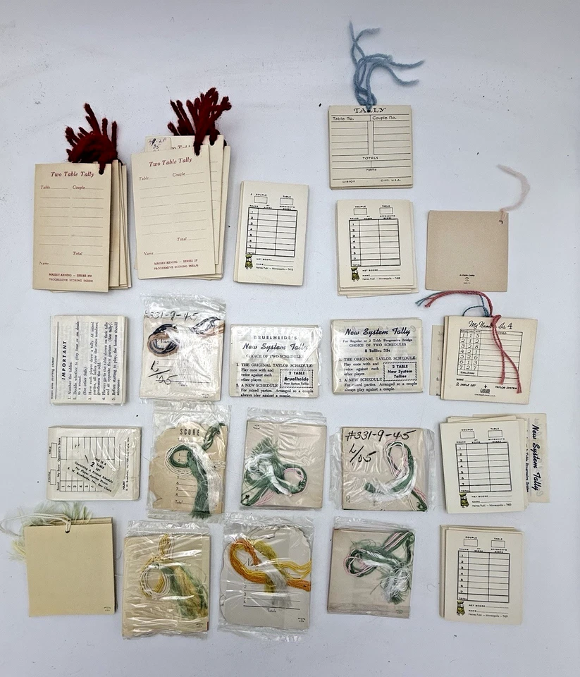 Gran Lote de Paquetes NOS Tarjetas de Conteo Surtidas - Acción de Gracias, Año Nuevo, etc. Foto 2 de 4